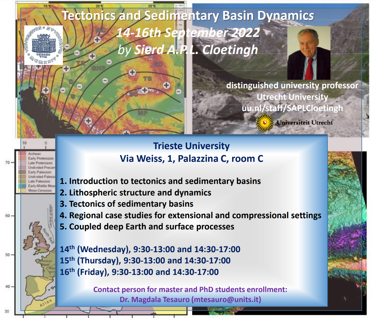 Tectonics and Sedimentary Basin Dynamics Header