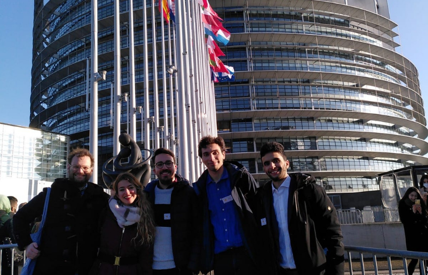 European Student Assembly: 3 UniTS students in Strasbourg to think about the Europe of the future
