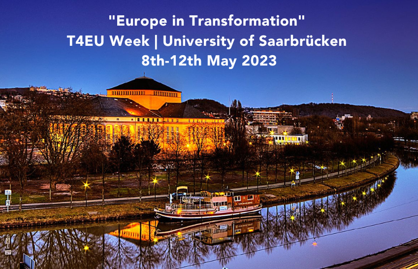 Apply for the T4EU Week at Saarland University